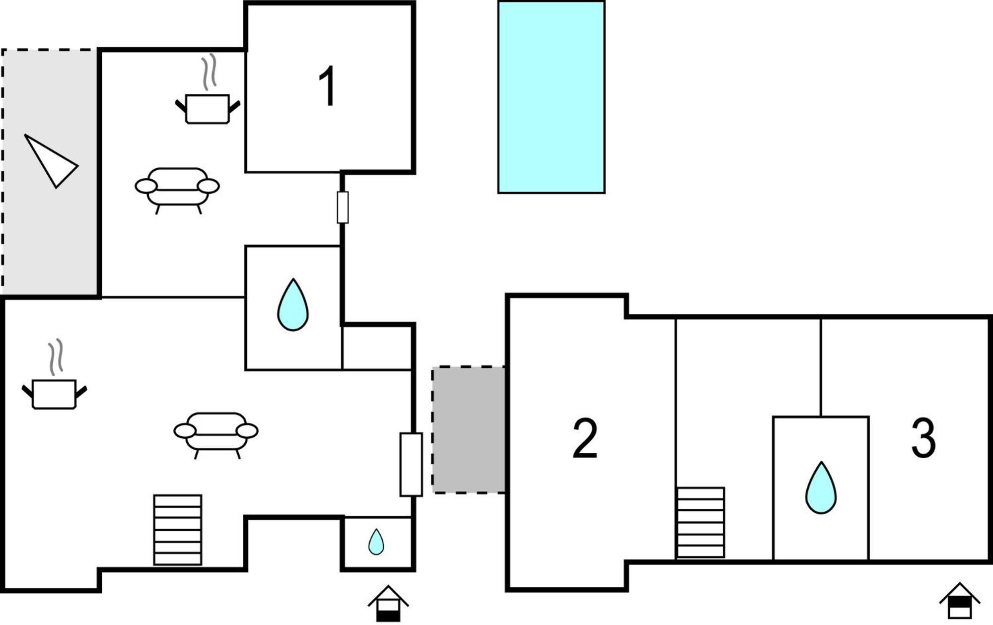 3 Bedroom Gorgeous Home In Бує Екстер'єр фото